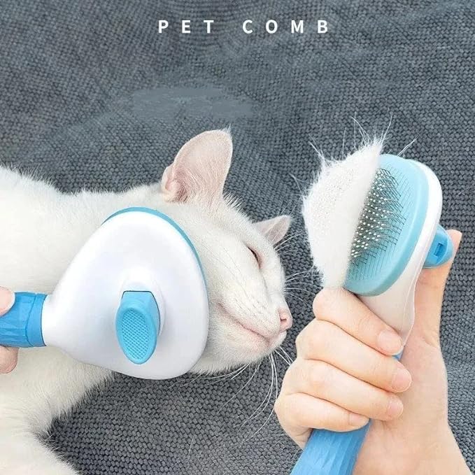 Self Cleaning Pet Hair Remover Brush